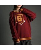 【グリーンパークス/Green Parks】のハリー・ポッター/サガラ刺繍ロゴプルオーバー 人気、トレンドファッション・服の通販 founy(ファニー) ファッション Fashion レディースファッション Fashion for Women トップス・カットソー Cut & Sew Tops シャツ・ブラウス・オフィスカジュアル Elegant Blouses & Button-Ups ロングTシャツ・Tシャツ Longline T-Shirts & Tees カジュアルプルオーバー・ニットトップス Pullovers & Knit Tops / Casual Pullovers カットソー・ベーシックTシャツ Cut-and-Sewn Tops / Stretch Tees & Basics おすすめ Recommended / Our Picks カットソー Cut and Sewn Top ポケット Pocket, Pocket Detail モチーフ Motif, Design Theme A/W・秋冬 Autumn/Winter thumbnail Red|ID: prp329100004746060 ipo3291000000035411226