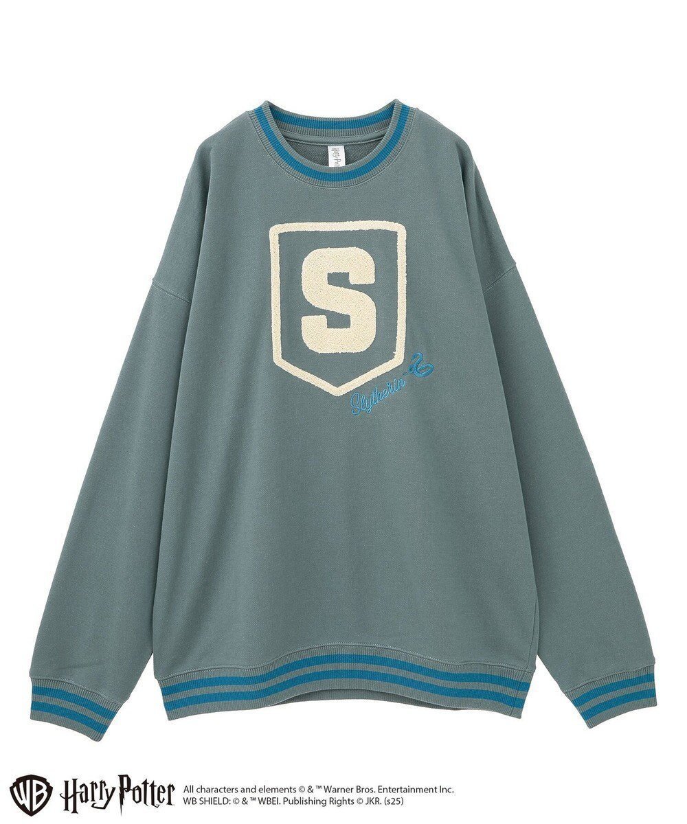 【グリーンパークス/Green Parks】のハリー・ポッター/サガラ刺繍ロゴプルオーバー インテリア・キッズ・メンズ・レディースファッション・服の通販 founy(ファニー) ファッション Fashion レディースファッション Fashion for Women トップス・カットソー Cut & Sew Tops シャツ・ブラウス・オフィスカジュアル Elegant Blouses & Button-Ups ロングTシャツ・Tシャツ Longline T-Shirts & Tees カジュアルプルオーバー・ニットトップス Pullovers & Knit Tops / Casual Pullovers カットソー・ベーシックTシャツ Cut-and-Sewn Tops / Stretch Tees & Basics おすすめ Recommended / Our Picks カットソー Cut and Sewn Top ポケット Pocket, Pocket Detail モチーフ Motif, Design Theme A/W・秋冬 Autumn/Winter Khaki|ID: prp329100004746060 ipo3291000000035411227