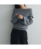 【グリーンパークス/Green Parks】のオフショルダーニット 人気、トレンドファッション・服の通販 founy(ファニー) ファッション Fashion レディースファッション Fashion for Women トップス・カットソー Cut & Sew Tops ニット Knit Tops & Sweaters おすすめ Recommended / Our Picks セーター Sweater, Knitwear デニム Denim, Jeans Material フィット Fit, Slim Fit フェミニン Feminine, Girly ボトム Bottoms, Lower Wear ポケット Pocket, Pocket Detail ワイド Wide, Wide Fit A/W・秋冬 Autumn/Winter thumbnail Gray Mixture|ID: prp329100004746071 ipo3291000000034312157