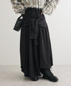 【グリーンパークス/Green Parks】の・ELENCARE DUE 袖付デザインスカート Black|ID: prp329100004746084 ipo3291000000034545151