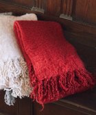 【アースミュージックアンドエコロジー/earth music&ecology】のループヤーンフリンジマフラー Red|ID: prp329100004746111 ipo3291000000035411259