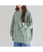 【グリーンパークス/Green Parks】の・SUGAR SPOON カラーstスウェット 人気、トレンドファッション・服の通販 founy(ファニー) ファッション Fashion レディースファッション Fashion for Women トップス・カットソー Cut & Sew Tops レディースパーカー・カジュアルフーディー Casual Hoodies & Sweatshirts スウェット・クルーネックトップス Sweatshirts & Crewnecks / Relaxed Fit Sweat Tops スウェット / スエット Sweatshirt, Sweatwear フォルム Silhouette, Form ポケット Pocket, Pocket Detail A/W・秋冬 Autumn/Winter thumbnail Green|ID: prp329100004746124 ipo3291000000034312375