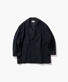【エイトン/ATON】のSUPER 120S DOUBLE MELTON セミダブルショートコート 人気、トレンドファッション・服の通販 founy(ファニー) ファッション Fashion レディースファッション Fashion for Women アウター Coat / Outerwear Collection コート・ロングコート・ピーコート Long Coats, Peacoats & More レディースジャケット・軽アウター Jackets 新作・新入荷 New Arrivals / New In ジャケット Jacket, Outerwear ダブル Double, Double-Breasted フォルム Silhouette, Form モダン Modern, Contemporary A/W・秋冬 Autumn/Winter thumbnail BLACK|ID: prp329100004746215 ipo3291000000034312779