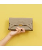 【アンビリオン/UNBILLION】のアトランタ ATLANTA / 牛革かぶせ長財布 グレージュ|ID: prp329100004746221 ipo3291000000034312834