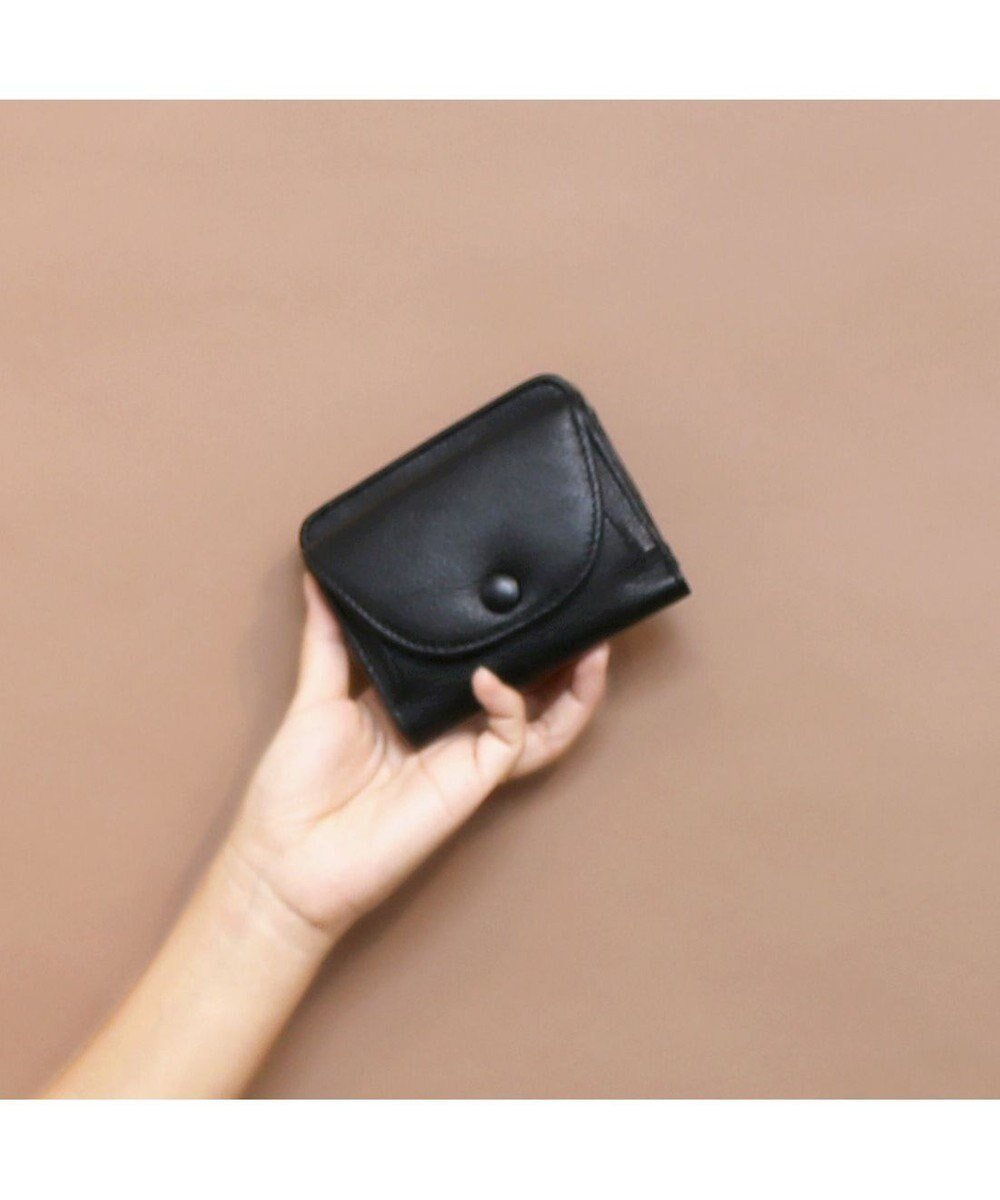 【アンビリオン/UNBILLION】のアトランタ ATLANTA / 牛革二つ折り財布 インテリア・キッズ・メンズ・レディースファッション・服の通販 founy(ファニー) ファッション Fashion レディースファッション Fashion for Women ミニ財布・二つ折り財布 Wallets & Card Cases コンパクト Compact, Small Size シンプル Simple, Minimal 財布 Wallet, Purse ブラック|ID: prp329100004746227 ipo3291000000034312850