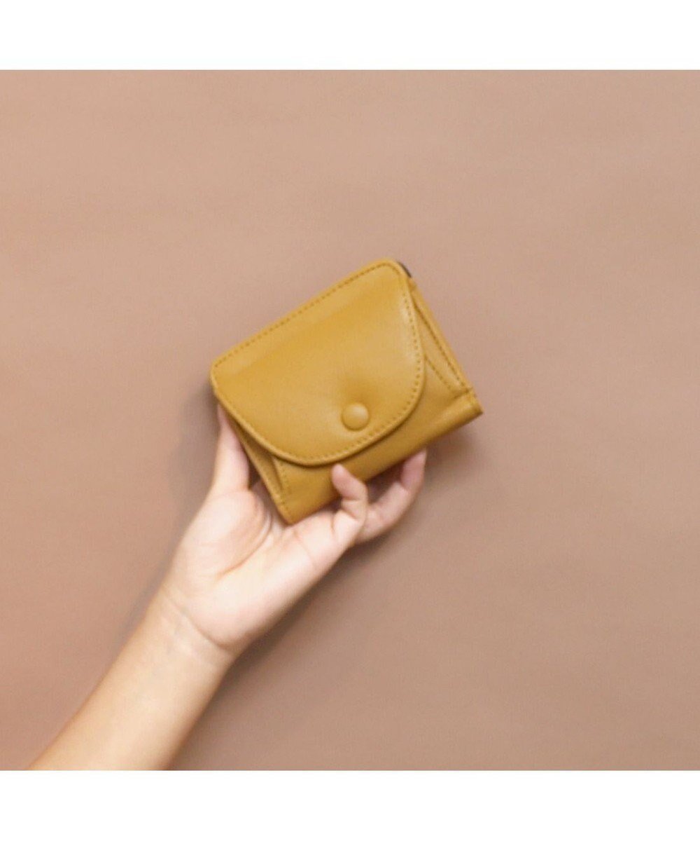 【アンビリオン/UNBILLION】のアトランタ ATLANTA / 牛革二つ折り財布 インテリア・キッズ・メンズ・レディースファッション・服の通販 founy(ファニー) ファッション Fashion レディースファッション Fashion for Women ミニ財布・二つ折り財布 Wallets & Card Cases コンパクト Compact, Small Size シンプル Simple, Minimal 財布 Wallet, Purse イエロー|ID: prp329100004746227 ipo3291000000034312862