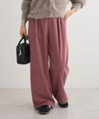 【グリーンパークス/Green Parks】の太畝コーデュロイカラーパンツ 人気、トレンドファッション・服の通販 founy(ファニー) ファッション Fashion レディースファッション Fashion for Women パンツ Pants & Trousers おすすめ Recommended / Our Picks コーデュロイ Corduroy, Cord Fabric フォルム Silhouette, Form ポケット Pocket, Pocket Detail ループ Loop, Loop Knit ワイド Wide, Wide Fit A/W・秋冬 Autumn/Winter thumbnail Pink|ID: prp329100004746238 ipo3291000000035395560