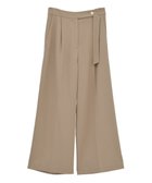 【イェッカ ヴェッカ/YECCA VECCA】の金釦アクセントベルトワイドパンツ Beige|ID: prp329100004746243 ipo3291000000034312965