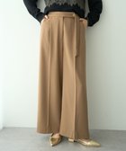 【イェッカ ヴェッカ/YECCA VECCA】の金釦アクセントベルトワイドパンツ Beige|ID: prp329100004746243 ipo3291000000035627388