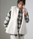 【グリーンパークス/Green Parks】の・ELENCARE DUE ペプラムフェイクファーベ Ivory|ID: prp329100004746248 ipo3291000000035631903