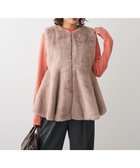 【グリーンパークス/Green Parks】の・ELENCARE DUE ペプラムフェイクファーベ Mocha|ID: prp329100004746248 ipo3291000000035631907