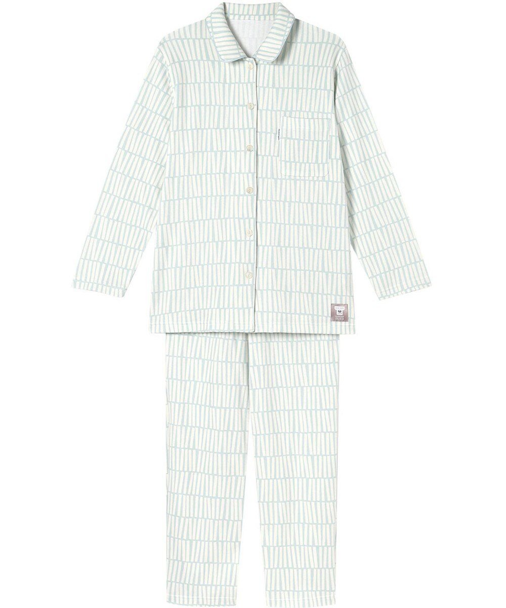 【ワコール 睡眠科学/wacoal suimin】のパジャマ 綿100%(本体) あったか SOU・SOU(R) 長袖 長ズボン レディース YDW480 睡眠科学/ワコール インテリア・キッズ・メンズ・レディースファッション・服の通販 founy(ファニー) ファッション Fashion レディースファッション Fashion for Women トップス・カットソー Cut & Sew Tops パジャマ Pajamas, Sleepwear プリント Print, Printed Pattern ボトム Bottoms, Lower Wear 長袖 Long Sleeve, Full Sleeve グリーン|ID: prp329100004746250 ipo3291000000034313003