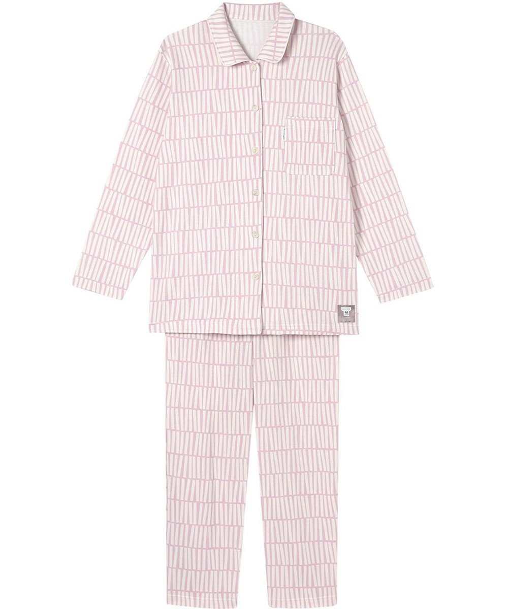 【ワコール 睡眠科学/wacoal suimin】のパジャマ 綿100%(本体) あったか SOU・SOU(R) 長袖 長ズボン レディース YDW480 睡眠科学/ワコール インテリア・キッズ・メンズ・レディースファッション・服の通販 founy(ファニー) 　ファッション　Fashion　レディースファッション　Fashion for Women　トップス・カットソー　Cut & Sew Tops　パジャマ　Pajamas, Sleepwear　プリント　Print, Printed Pattern　ボトム　Bottoms, Lower Wear　長袖　Long Sleeve, Full Sleeve　ロマンピンク|ID: prp329100004746250 ipo3291000000035631927