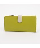 【アンビリオン/UNBILLION】のアトランタ ATLANTA / 牛革二つ折りカラーコンビ長財布 グリーン|ID: prp329100004746256 ipo3291000000034313040