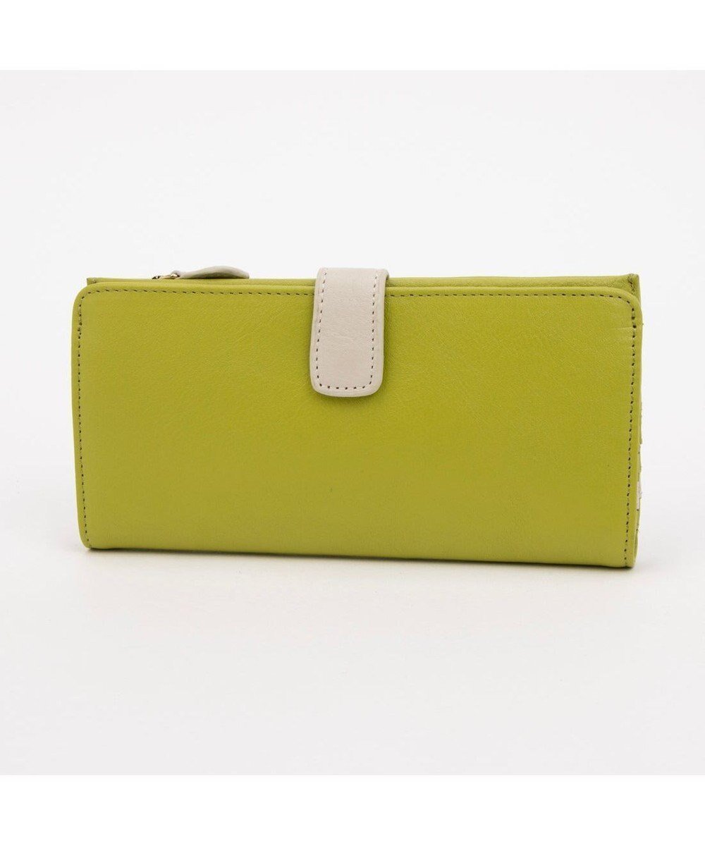 【アンビリオン/UNBILLION】のアトランタ ATLANTA / 牛革二つ折りカラーコンビ長財布 インテリア・キッズ・メンズ・レディースファッション・服の通販 founy(ファニー) ファッション Fashion レディースファッション Fashion for Women ミニ財布・二つ折り財布 Wallets & Card Cases おすすめ Recommended / Our Picks コンビ Combo, Combination Style シンプル Simple, Minimal ポケット Pocket, Pocket Detail 財布 Wallet, Purse グリーン|ID: prp329100004746256 ipo3291000000034313040