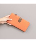 【アンビリオン/UNBILLION】のアトランタ ATLANTA / 牛革二つ折りカラーコンビ長財布 オレンジ|ID: prp329100004746256 ipo3291000000034313041