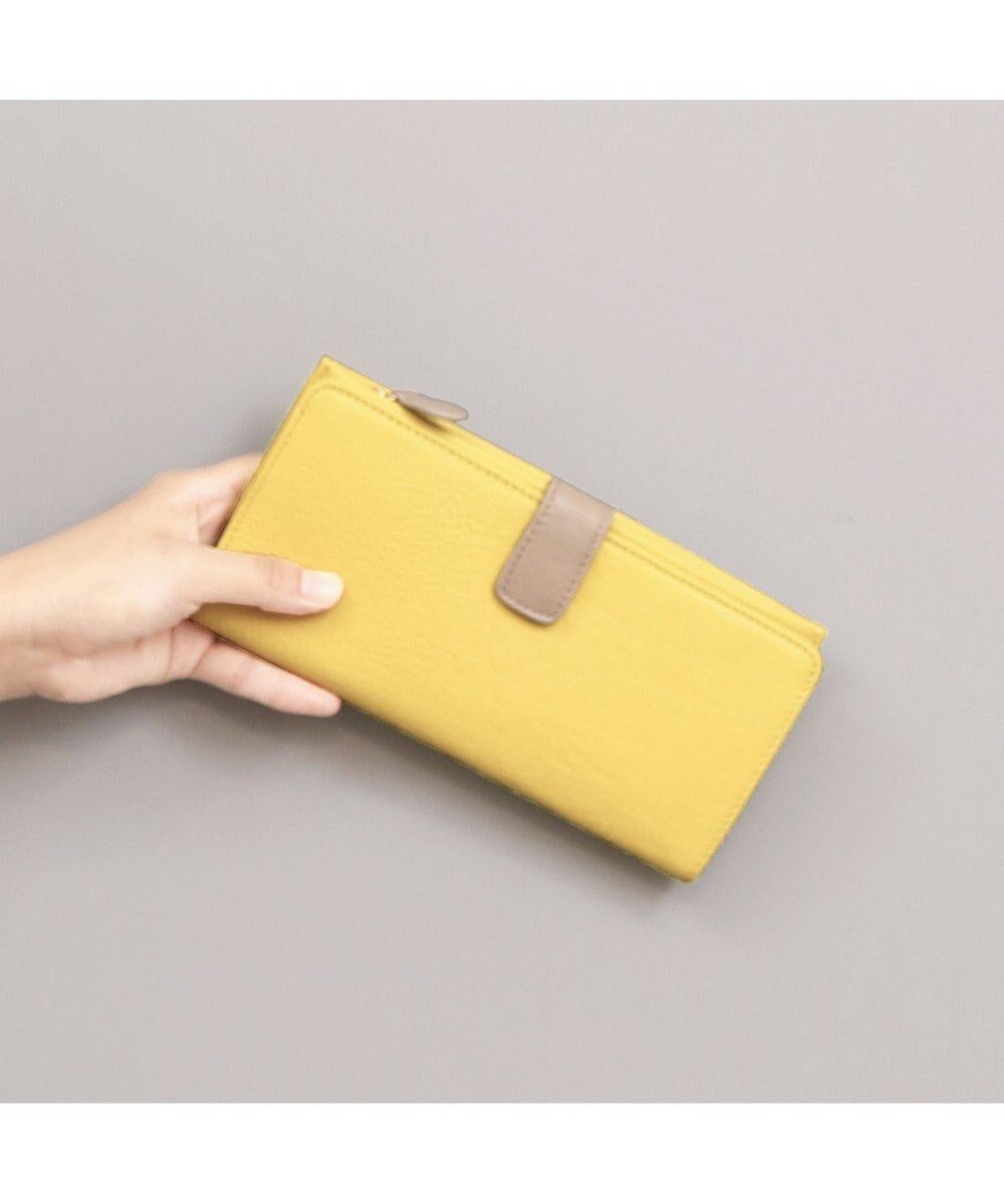 【アンビリオン/UNBILLION】のアトランタ ATLANTA / 牛革二つ折りカラーコンビ長財布 インテリア・キッズ・メンズ・レディースファッション・服の通販 founy(ファニー) ファッション Fashion レディースファッション Fashion for Women ミニ財布・二つ折り財布 Wallets & Card Cases おすすめ Recommended / Our Picks コンビ Combo, Combination Style シンプル Simple, Minimal ポケット Pocket, Pocket Detail 財布 Wallet, Purse イエロー|ID: prp329100004746256 ipo3291000000034313043
