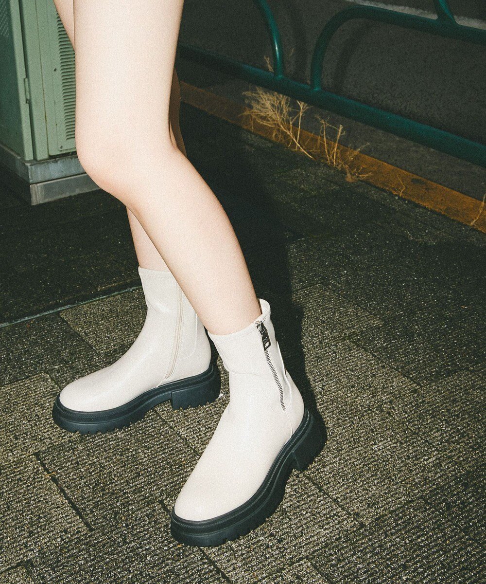 【スティーブマデン/STEVE MADDEN】のROADMAP 厚底サイドジップブーツ インテリア・キッズ・メンズ・レディースファッション・服の通販 founy(ファニー) 　ファッション　Fashion　レディースファッション　Fashion for Women　厚底　Platform Shoes　サイドジップ　Side Zip, Side Zipper　シューズ　Shoes, Footwear　ジップ　Zip, Zipper　スタイリッシュ　Stylish, Fashionable　スマート　Smart, Elegant　フォルム　Silhouette, Form　メタル　Metal, Metal Parts　モダン　Modern, Contemporary　A/W・秋冬　Autumn/Winter　新作・新入荷　New Arrivals / New In　ボーンレザー|ID: prp329100004746259 ipo3291000000034313055