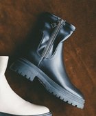 【スティーブマデン/STEVE MADDEN】のROADMAP 厚底サイドジップブーツ 人気、トレンドファッション・服の通販 founy(ファニー) ファッション Fashion レディースファッション Fashion for Women 厚底 Platform Shoes サイドジップ Side Zip, Side Zipper シューズ Shoes, Footwear ジップ Zip, Zipper スタイリッシュ Stylish, Fashionable スマート Smart, Elegant フォルム Silhouette, Form メタル Metal, Metal Parts モダン Modern, Contemporary A/W・秋冬 Autumn/Winter thumbnail ブラックレザー|ID: prp329100004746259 ipo3291000000035411172