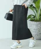 【アメリカンホリック/AMERICAN HOLIC】のヌバック調スカート Black|ID: prp329100004746291 ipo3291000000034313205