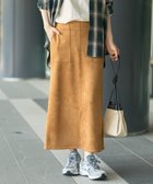 【アメリカンホリック/AMERICAN HOLIC】のヌバック調スカート Camel|ID: prp329100004746291 ipo3291000000034313207