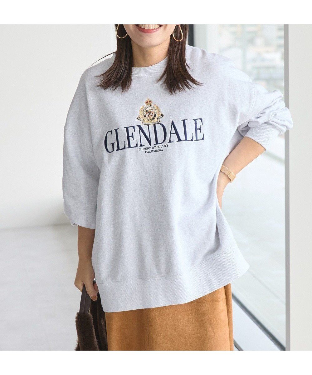 【アメリカンホリック/AMERICAN HOLIC】のGLENDALE裏毛プルオーバー 人気、トレンドファッション・服の通販 founy(ファニー) 　ファッション　Fashion　レディースファッション　Fashion for Women　トップス・カットソー　Cut & Sew Tops　レディースパーカー・カジュアルフーディー　Casual Hoodies & Sweatshirts　カジュアルプルオーバー・ニットトップス　Pullovers & Knit Tops / Casual Pullovers　スウェット・クルーネックトップス　Sweatshirts & Crewnecks / Relaxed Fit Sweat Tops　アメリカン　American Style　スウェット / スエット　Sweatshirt, Sweatwear　スタイリッシュ　Stylish, Fashionable　ベーシック　Basic, Essential　ボトム　Bottoms, Lower Wear　ポケット　Pocket, Pocket Detail　A/W・秋冬　Autumn/Winter　 other-1|ID: prp329100004746297 ipo3291000000034313234