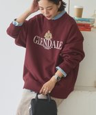 【アメリカンホリック/AMERICAN HOLIC】のGLENDALE裏毛プルオーバー 人気、トレンドファッション・服の通販 founy(ファニー) ファッション Fashion レディースファッション Fashion for Women トップス・カットソー Cut & Sew Tops レディースパーカー・カジュアルフーディー Casual Hoodies & Sweatshirts カジュアルプルオーバー・ニットトップス Pullovers & Knit Tops / Casual Pullovers スウェット・クルーネックトップス Sweatshirts & Crewnecks / Relaxed Fit Sweat Tops アメリカン American Style スウェット / スエット Sweatshirt, Sweatwear スタイリッシュ Stylish, Fashionable ベーシック Basic, Essential ボトム Bottoms, Lower Wear ポケット Pocket, Pocket Detail A/W・秋冬 Autumn/Winter thumbnail Bordeaux|ID: prp329100004746297 ipo3291000000034313237