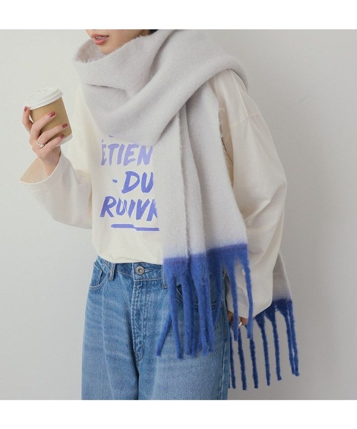 【アメリカンホリック/AMERICAN HOLIC】のバイカラーシャギーマフラー インテリア・キッズ・メンズ・レディースファッション・服の通販 founy(ファニー) https://founy.com/ ファッション Fashion レディースファッション Fashion for Women マフラー・スヌード / 冬小物の定番 Scarves & Mufflers アメリカン American Style スタイリッシュ Stylish, Fashionable スヌード Snood, Infinity Scarf フリンジ Fringe, Tassel 防寒 Cold Protection, Winter-Ready マフラー Scarf, Muffler ロング Long, Long-Length A/W・秋冬 Autumn/Winter おすすめ Recommended / Our Picks |ID: prp329100004746311 ipo3291000000034313299