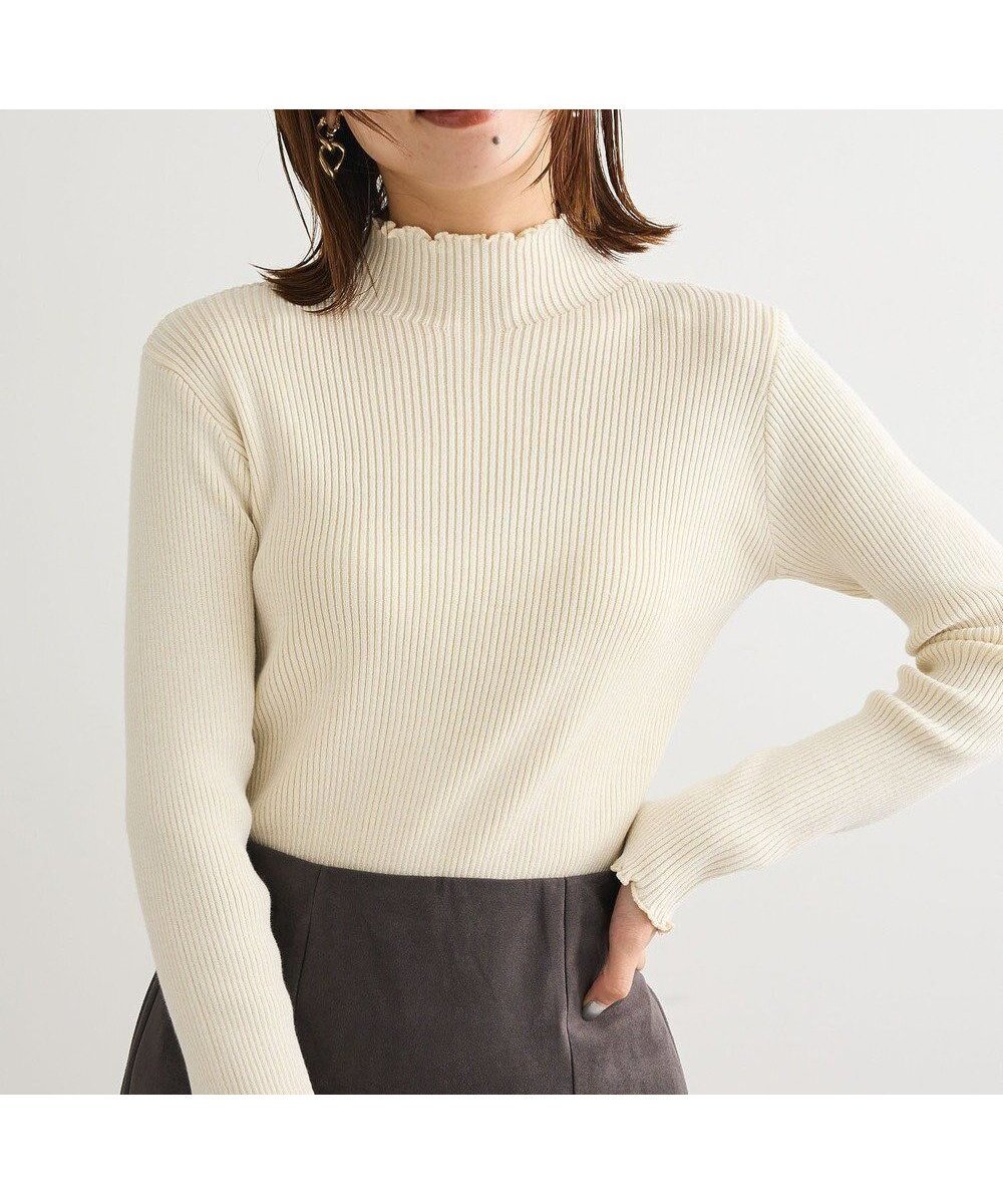 【グリーンパークス/Green Parks】の・ANDSEARCH メランジリブハイネックニット 人気、トレンドファッション・服の通販 founy(ファニー) ファッション Fashion レディースファッション Fashion for Women トップス・カットソー Cut & Sew Tops ニット Knit Tops & Sweaters おすすめ Recommended / Our Picks セーター Sweater, Knitwear ハイネック High Neck, Mock Neck フィット Fit, Slim Fit ポケット Pocket, Pocket Detail A/W・秋冬 Autumn/Winter other-1|ID: prp329100004746324 ipo3291000000034536907