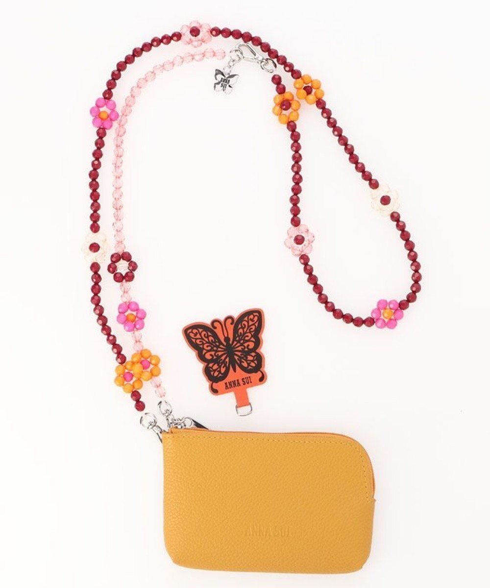 【アナスイ/ANNA SUI】のASスリング スマホストラップ インテリア・キッズ・メンズ・レディースファッション・服の通販 founy(ファニー) 　ファッション　Fashion　レディースファッション　Fashion for Women　スポーツウェア　Functional & Stylish Sportswear　アクセサリー　Fashion Accessories　スポーツ　Sports, Activewear　スマート　Smart, Elegant　ポーチ　Pouch, Small Case　モバイル　Mobile, Smartphone　人気　Popular, Best Seller　アカ|ID: prp329100004746326 ipo3291000000034313396