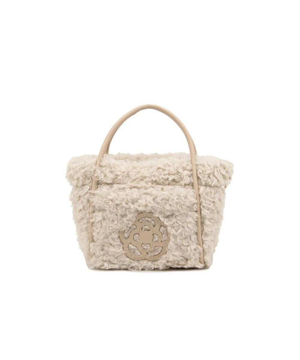 【クレイサス/CLATHAS】のスペーサ 2WAYミニトートバッグ 人気、トレンドファッション・服の通販 founy(ファニー) 　ファッション　Fashion　レディースファッション　Fashion for Women　バッグ　Bags　フォルム　Silhouette, Form　フロント　Front, Front Design　ポケット　Pocket, Pocket Detail　モコモコ　Fuzzy, Fluffy　エレガント 上品　Elegant　A/W・秋冬　Autumn/Winter　 other-1|ID: prp329100004746328 ipo3291000000034313412