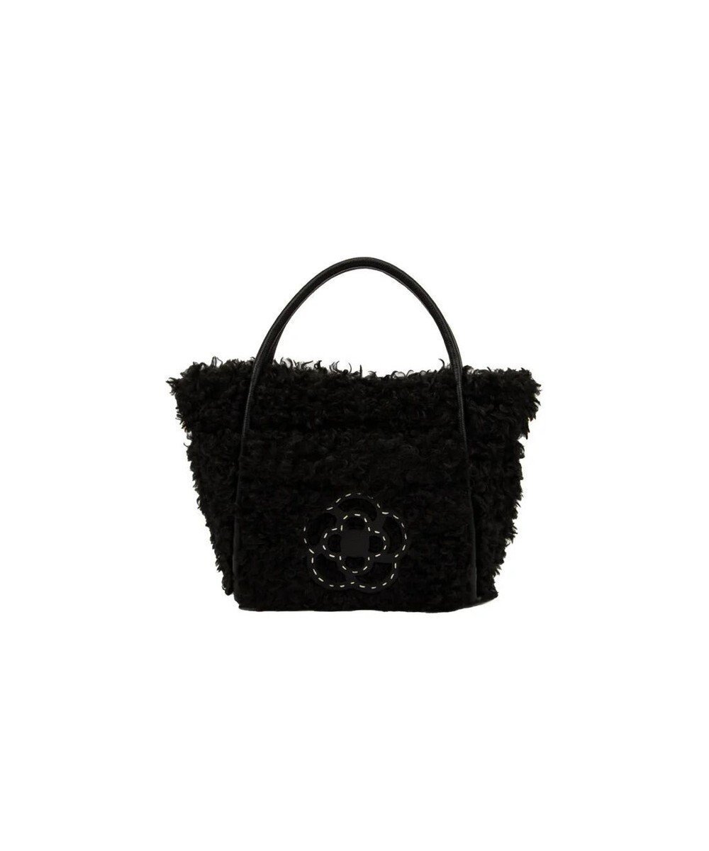 【クレイサス/CLATHAS】のスペーサ 2WAYミニトートバッグ インテリア・キッズ・メンズ・レディースファッション・服の通販 founy(ファニー) 　ファッション　Fashion　レディースファッション　Fashion for Women　バッグ　Bags　フォルム　Silhouette, Form　フロント　Front, Front Design　ポケット　Pocket, Pocket Detail　モコモコ　Fuzzy, Fluffy　エレガント 上品　Elegant　A/W・秋冬　Autumn/Winter　ブラック|ID: prp329100004746328 ipo3291000000034313417