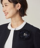 【ジェイ プレス/J.PRESS】のツイード コサージュ ネイビー系|ID: prp329100004746816 ipo3291000000035644449