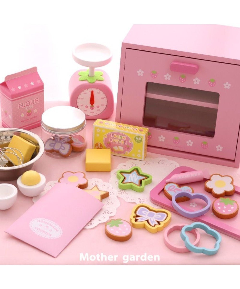 【マザーガーデン/Mother garden / GOODS】のマザーガーデン 野いちご てづくりクッキーセット インテリア・キッズ・メンズ・レディースファッション・服の通販 founy(ファニー) ガーデン Garden, Gardening 皿 Plate, Dish ギフト プレゼント Gift / Present ピンク(淡)|ID: prp329100004747142 ipo3291000000034321975