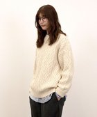 【ジェイプレスヨークストリート/J.PRESS YORK STREET】の【UNISEX】アランケーブル クルーネック ニット 人気、トレンドファッション・服の通販 founy(ファニー) ファッション Fashion レディースファッション Fashion for Women トップス・カットソー Cut & Sew Tops ニット Knit Tops & Sweaters アクリル Acrylic Material シンプル Simple, Minimal スニーカー Sneakers, Trainers スリーブ Sleeve, Long Sleeve / Short Sleeve センター Center, Center Line セーター Sweater, Knitwear デニム Denim, Jeans Material 定番 Standard, Basic Item ユニセックス Unisex, Genderless ワイド Wide, Wide Fit 冬 Winter / This Winter A/W・秋冬 Autumn/Winter thumbnail アイボリー系|ID: prp329100004747146 ipo3291000000034485443