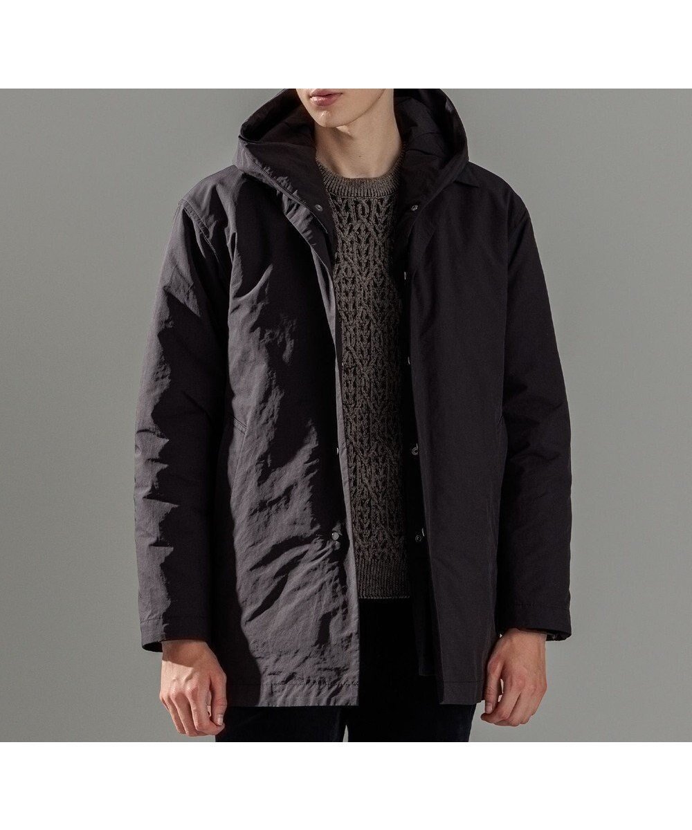 【ジョゼフ オム/JOSEPH HOMME / MEN】のパウダーピーチクロス 3WAYフードコート 人気、トレンドファッション・服の通販 founy(ファニー) 　ファッション　Fashion　メンズファッション　Fashion for Men　アウター　Men's Coats Outerwear　シンプル　Simple, Minimal　ジャケット　Jacket, Outerwear　バランス　Balance, Style Balance　ビジネス 仕事 通勤　Business / Work / Commuting　ピーチ　Peach, Soft Touch　フロント　Front, Front Design　ライナー　Liner, Inner Layer　エレガント 上品　Elegant　A/W・秋冬　Autumn/Winter　軽量　Lightweight, Ultra Light　防寒　Cold Protection, Winter-Ready　 other-1|ID: prp329100004747161 ipo3291000000034322065