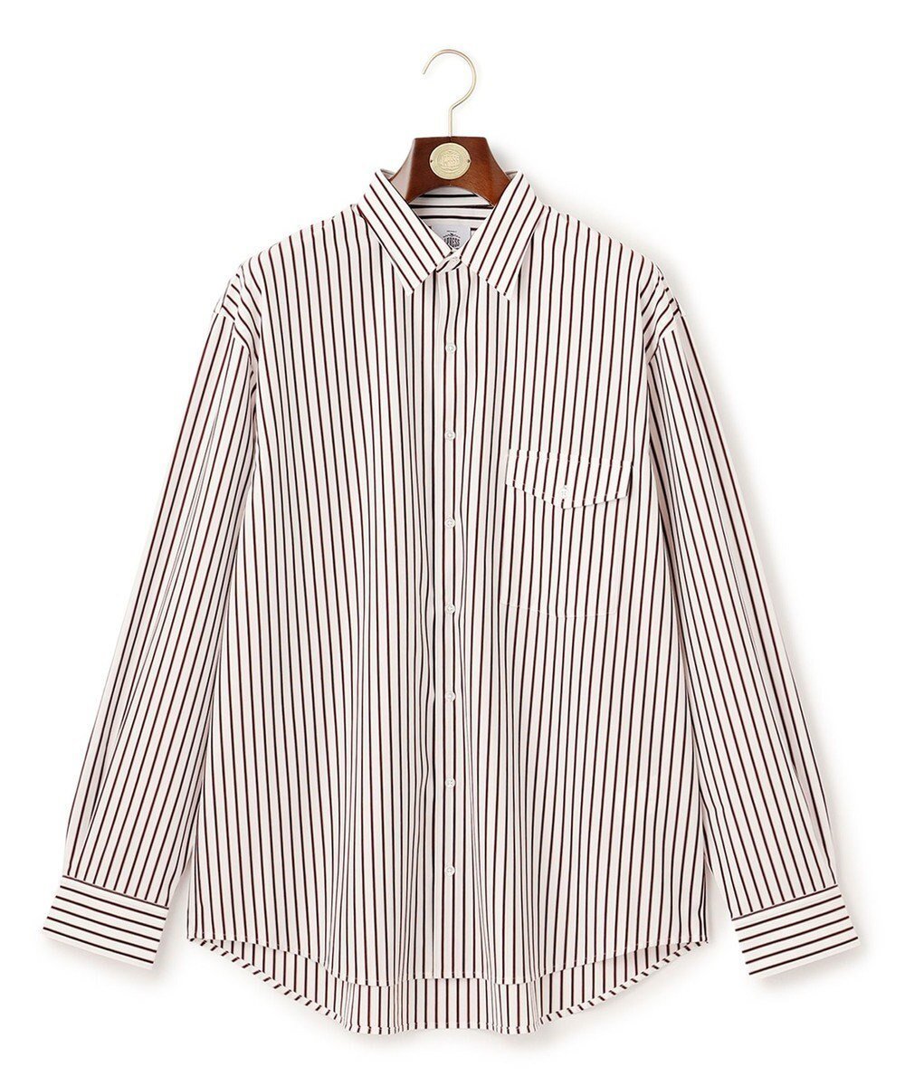 【ジェイ プレス/J.PRESS / MEN】の【J.PRESS ORIGINALS】SUVIN TYPEWRITER JERSEY 46G STRIPE SHIRT / JAPAN MADE 人気、トレンドファッション・服の通販 founy(ファニー) 　ファッション　Fashion　メンズファッション　Fashion for Men　トップス・カットソー　Cut & Sew Tops　メンズシャツ　Shirts　ストライプ　Stripe, Striped Pattern　パッチ　Patch, Appliqué　フラップ　Flap, Flap Pocket　ボックス　Boxy, Box Shape　ポケット　Pocket, Pocket Detail　別注　Limited Edition, Custom Order　レギュラー　Regular, Standard Fit　A/W・秋冬　Autumn/Winter　S/S・春夏　SS, Spring/Summer, Warm Season　日本製　Made In Japan　夏　Summer　 other-1|ID: prp329100004747166 ipo3291000000034322096