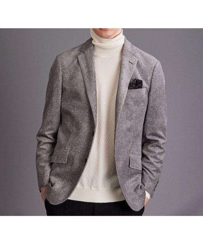 【ジョセフ アブード/JOSEPH ABBOUD / MEN】の【軽量】ブロックベロア ストレッチ ジャケット インテリア・キッズ・メンズ・レディースファッション・服の通販 founy(ファニー) https://founy.com/ ファッション Fashion メンズファッション Fashion for Men アウター Men's Coats Outerwear テーラードジャケット Tailored Jackets & Blazers 軽量 Lightweight, Ultra Light シンプル Simple, Minimal ジャケット Jacket, Outerwear ストレッチ Stretch, Stretchy Fabric スマート Smart, Elegant センター Center, Center Line ダブル Double, Double-Breasted ファブリック Fabric, Textile フラップ Flap, Flap Pocket ブロック Block, Solid Block Pattern プリント Print, Printed Pattern ベロア Velour, Soft Velvet ポケット Pocket, Pocket Detail ラッセル Raschel, Raschel Lace 冬 Winter / This Winter A/W・秋冬 Autumn/Winter |ID: prp329100004747167 ipo3291000000034322105