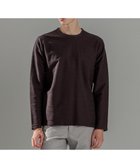【ジョゼフ オム/JOSEPH HOMME / MEN】のブラッシュジャガード クルーネック長袖Tシャツ グレー系|ID: prp329100004747171 ipo3291000000034322122