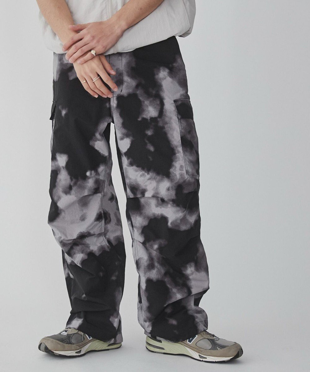 【ウィゴー/WEGO / MEN】のナイロンカーゴパンツ インテリア・キッズ・メンズ・レディースファッション・服の通販 founy(ファニー) 　ファッション　Fashion　メンズファッション　Fashion for Men　ボトムス　Bottoms　春　Spring　秋　Autumn　カーゴパンツ　Cargo Pants, Utility Pants　スマホ　Smartphone, Mobile Device　セットアップ　Set-Up, Coordinated Outfit　トレンド　Trend, Trending Now　ドット　Polka Dot, Dot Pattern　ドローコード　Drawcord, Drawstring Cord　人気　Popular, Best Seller　フレア　Flare, Flared　ブルゾン　Blouson, Bomber Jacket　ベスト　Vest, Waistcoat　ポケット　Pocket, Pocket Detail　無地　Plain, Solid Color　ワイド　Wide, Wide Fit　S/S・春夏　SS, Spring/Summer, Warm Season　プチプライス・低価格　Affordable / Budget Price　夏　Summer　柄1|ID: prp329100004747172 ipo3291000000034322143