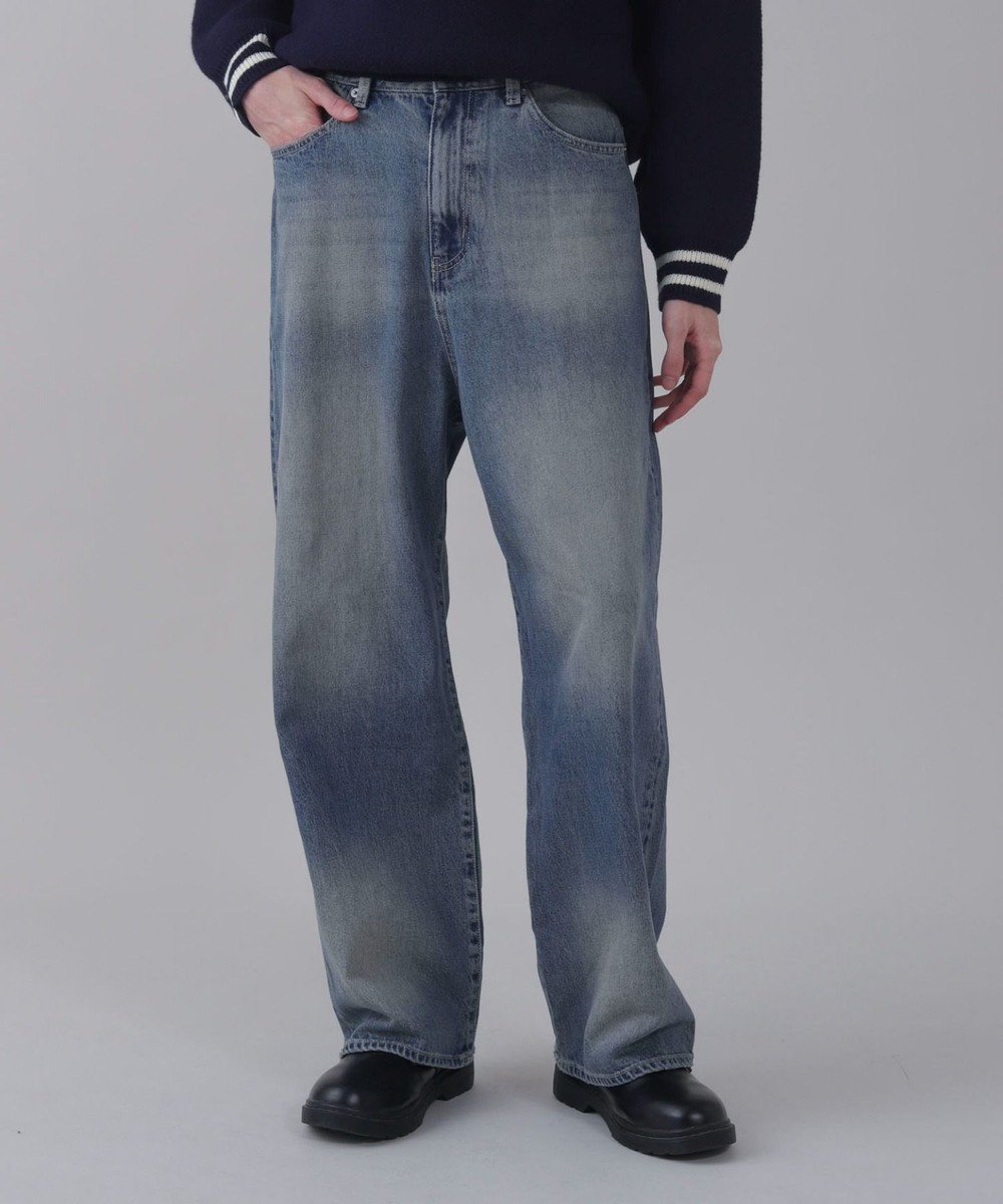 【ウィゴー/WEGO】の【ユニセックス着用ITEM/SMLサイズ展開/ウエスト調整可】バギーデニムパンツ 人気、トレンドファッション・服の通販 founy(ファニー) 　ファッション　Fashion　レディースファッション　Fashion for Women　パンツ　Pants & Trousers　デニムパンツ・ジーンズ・美脚デニム　Denim Jeans & Pants　春　Spring　グラフィック　Graphic, Graphic Design　シンプル　Simple, Minimal　スマホ　Smartphone, Mobile Device　デニム　Denim, Jeans Material　人気　Popular, Best Seller　ブルゾン　Blouson, Bomber Jacket　ループ　Loop, Loop Knit　ワイド　Wide, Wide Fit　S/S・春夏　SS, Spring/Summer, Warm Season　おすすめ　Recommended / Our Picks　夏　Summer　 other-1|ID: prp329100004747174 ipo3291000000035700547