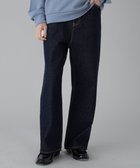 【ウィゴー/WEGO】の【ユニセックス着用ITEM/SMLサイズ展開/ウエスト調整可】バギーデニムパンツ デニムインディゴ|ID: prp329100004747174 ipo3291000000035700553