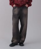 【ウィゴー/WEGO】の【ユニセックス着用ITEM/SMLサイズ展開/ウエスト調整可】バギーデニムパンツ デニムブラックソノタ|ID: prp329100004747174 ipo3291000000035700562