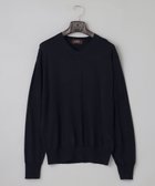 【五大陸/gotairiku / MEN】の【ベーシックニット】ハイゲージVネック ニット ネイビー系|ID: prp329100004747176 ipo3291000000034322207