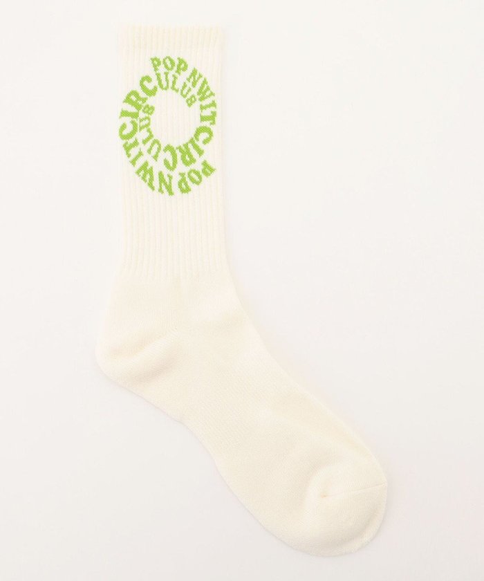 【ピーダブリュサーキュラス/PW CIRCULUS / MEN】の【MEN】【土踏まずをサポート】PWサークルロゴ リブソックス インテリア・キッズ・メンズ・レディースファッション・服の通販 founy(ファニー) https://founy.com/ ファッション Fashion メンズファッション Fashion for Men シューズ・靴 Shoes 2024年 2024 2024-2025秋冬・A/W Autumn/Winter 2024–25 AW24–25 アクリル Acrylic Material クッション Cushion, Throw Pillow クール Cool, Chic サークル Circle, Round Design ソックス Socks, Hosiery |ID: prp329100004747178 ipo3291000000034322216