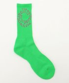 【ピーダブリュサーキュラス/PW CIRCULUS / MEN】の【MEN】【土踏まずをサポート】PWサークルロゴ リブソックス ライトグリーン系|ID: prp329100004747178 ipo3291000000034322220