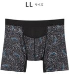 【ワコール/Wacoal / MEN】のボクサーパンツ 吸汗速乾(身生地部) ムレ軽減設計(フロント・バック) 前開き 下着 メンズ GT3061 /ブロス バイ ワコールメン 人気、トレンドファッション・服の通販 founy(ファニー) ファッション Fashion メンズファッション Fashion for Men ボトムス Bottoms アンダー Underwear Essentials フロント Front, Front Design ペイズリー Paisley, Ethnic Pattern メッシュ Mesh, Net Fabric メンズ Men's, Menswear thumbnail ブラック|ID: prp329100004747181 ipo3291000000034322233