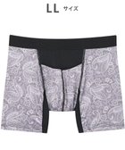 【ワコール/Wacoal / MEN】のボクサーパンツ 吸汗速乾(身生地部) ムレ軽減設計(フロント・バック) 前開き 下着 メンズ GT3061 /ブロス バイ ワコールメン 人気、トレンドファッション・服の通販 founy(ファニー) ファッション Fashion メンズファッション Fashion for Men ボトムス Bottoms アンダー Underwear Essentials フロント Front, Front Design ペイズリー Paisley, Ethnic Pattern メッシュ Mesh, Net Fabric メンズ Men's, Menswear thumbnail グレー|ID: prp329100004747181 ipo3291000000034322235