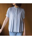 【組曲/KUMIKYOKU】のプレーティング天竺5分袖 カットソー 人気、トレンドファッション・服の通販 founy(ファニー) ファッション Fashion レディースファッション Fashion for Women トップス・カットソー Cut & Sew Tops シャツ・ブラウス・オフィスカジュアル Elegant Blouses & Button-Ups ロングTシャツ・Tシャツ Longline T-Shirts & Tees カットソー・ベーシックTシャツ Cut-and-Sewn Tops / Stretch Tees & Basics 春 Spring カットソー Cut and Sewn Top カフス Cuff Design パール Pearl, Pearl Accent S/S・春夏 SS, Spring/Summer, Warm Season おすすめ Recommended / Our Picks 夏 Summer thumbnail サックスブルー系|ID: prp329100004747186 ipo3291000000034322386