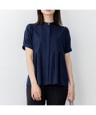 【組曲/KUMIKYOKU】のプレーティング天竺5分袖 カットソー 人気、トレンドファッション・服の通販 founy(ファニー) ファッション Fashion レディースファッション Fashion for Women トップス・カットソー Cut & Sew Tops シャツ・ブラウス・オフィスカジュアル Elegant Blouses & Button-Ups ロングTシャツ・Tシャツ Longline T-Shirts & Tees カットソー・ベーシックTシャツ Cut-and-Sewn Tops / Stretch Tees & Basics 春 Spring カットソー Cut and Sewn Top カフス Cuff Design パール Pearl, Pearl Accent S/S・春夏 SS, Spring/Summer, Warm Season おすすめ Recommended / Our Picks 夏 Summer thumbnail ネイビー系|ID: prp329100004747186 ipo3291000000034322389